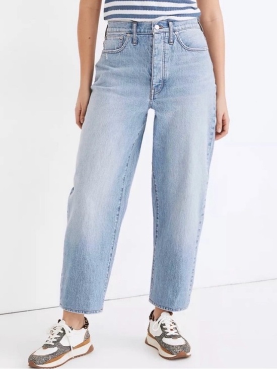 Madewell Denim - Madewell Light Blue Balloon Jeans - Relaxed Fit